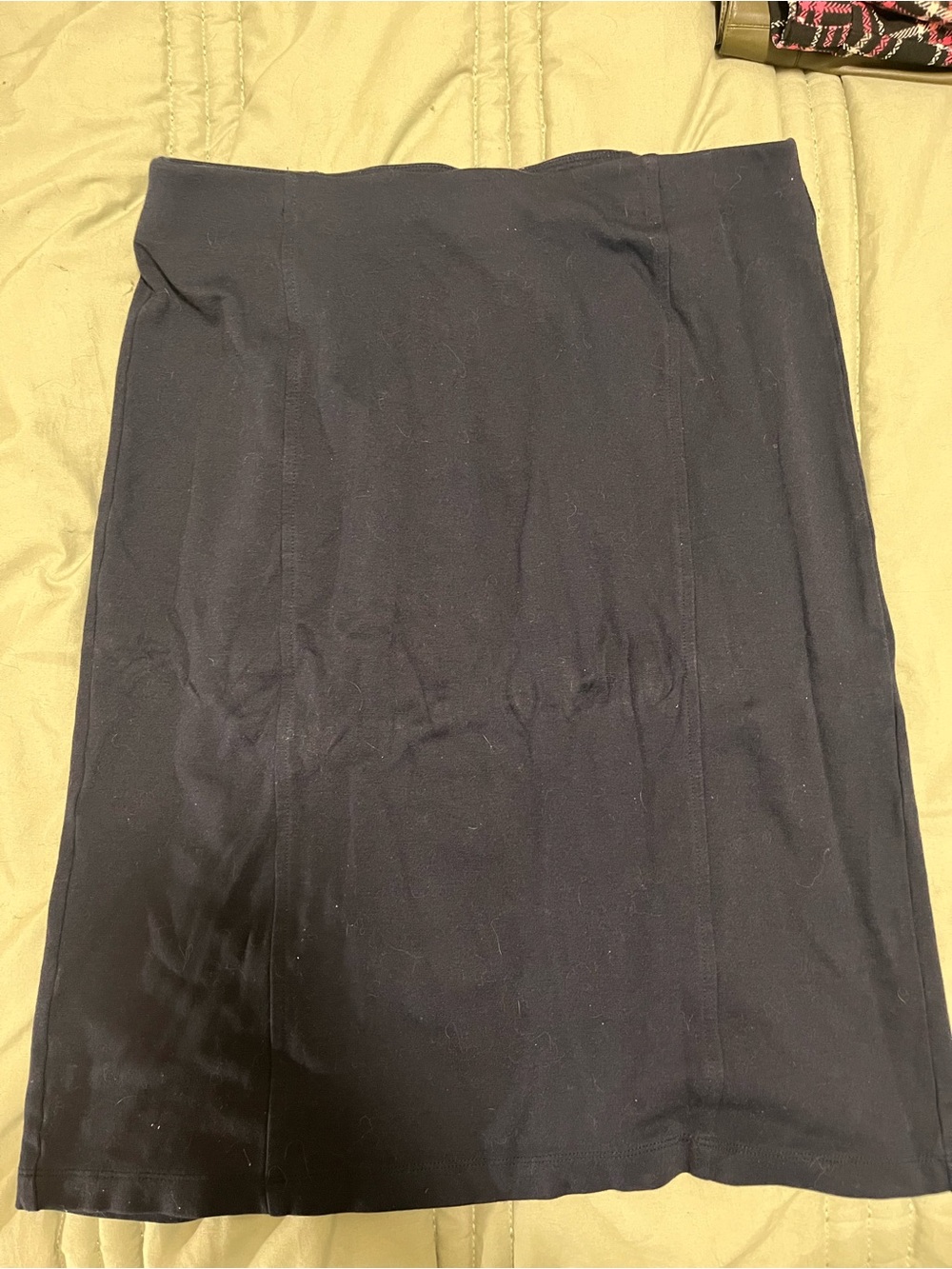 Classic Women's Black Pencil Skirt